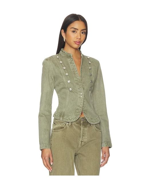 EB DENIM Green Calla Jacket
