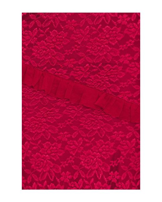 MORE TO COME Red Xandra Maxi Dress