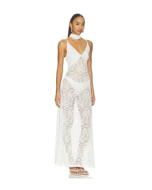 Away That Day White X Gigi & Forte Dei Marmi Lace Dress