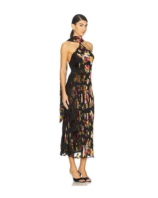 Rixo Black Hayley Dress