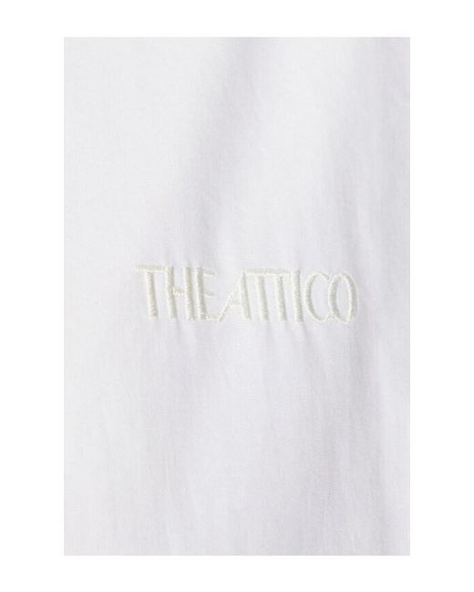 The Attico White Oversized Shirt