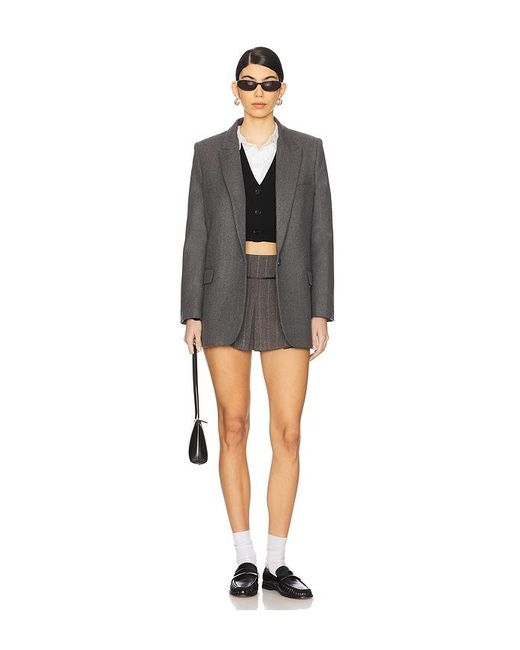 Free People Gray X Revolve Houston Skort