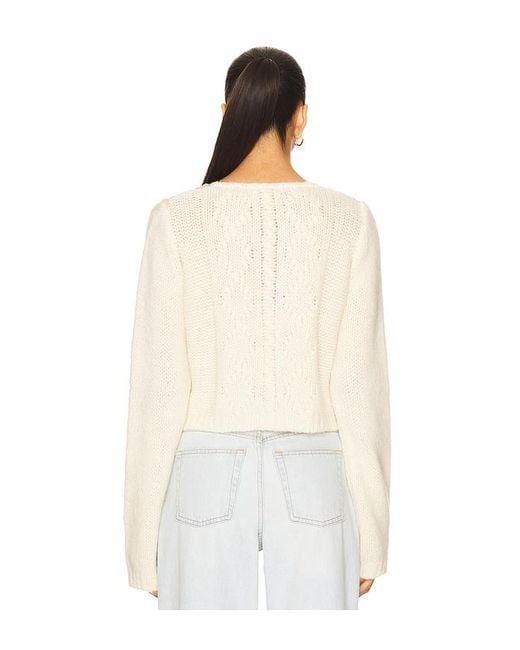 Free People White Pixie Cardi