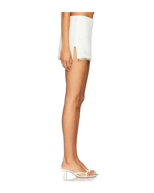 Amanda Uprichard White Jace Skort