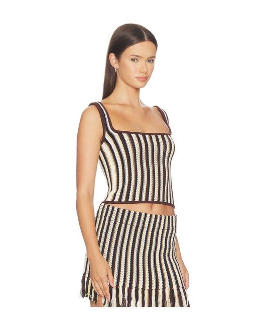 Amanda Uprichard Black Jolie Top