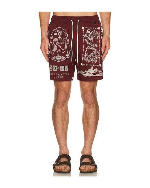 Agua Bendita Red Joe Trunks for men