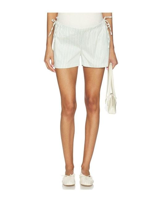 HATCH White The Side Tie Short