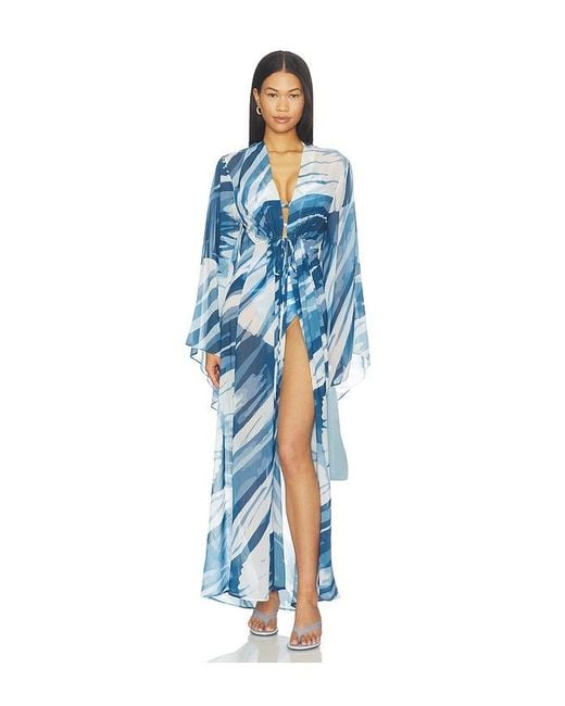 Diarrablu Blue Sirene Kimono