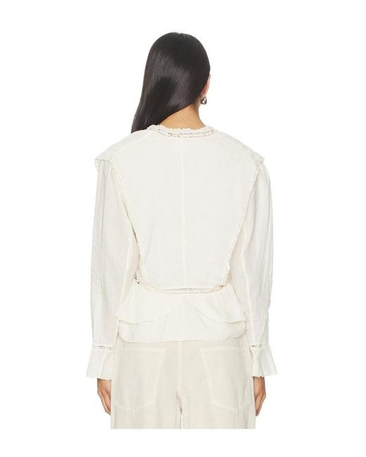Isabel Marant Natural Damienne Top