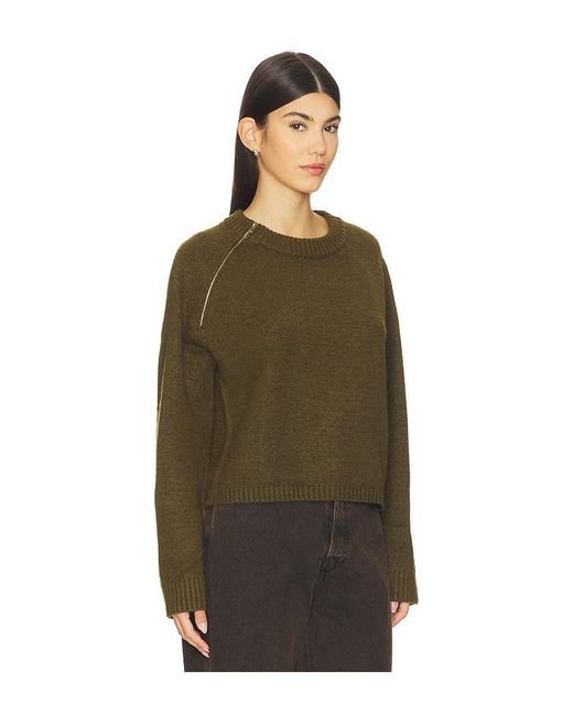 Jersey Zip It En Color Verde Oscuro Talla (También En M, S, Xl, Xs) Sanctuary de color Green