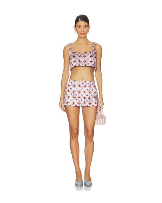 retroféte White Thalisa Top