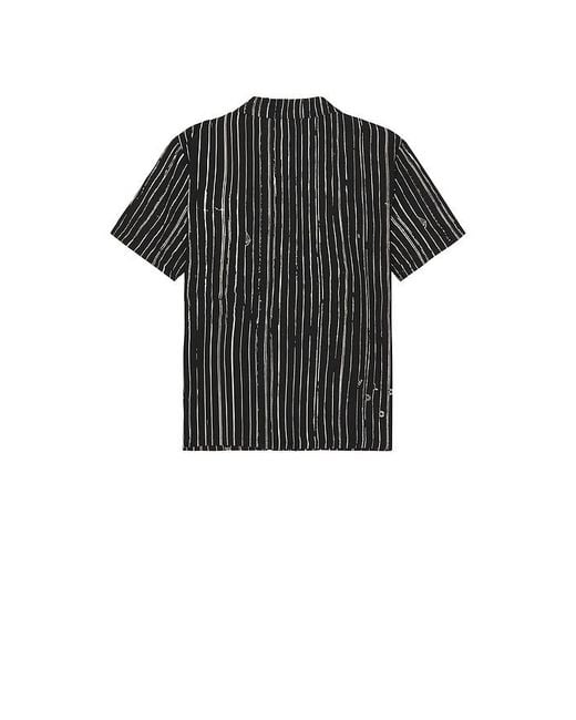 メンズ Volcom Mistostone ショートスリーブシャツ Black