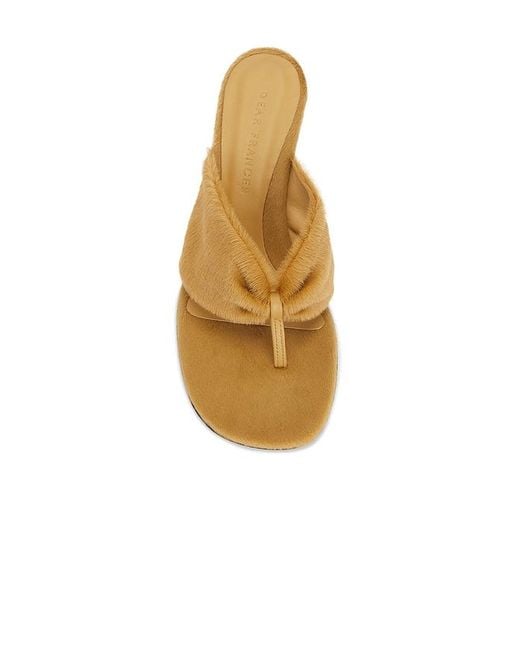 Dear Frances Metallic Wrap Mid Heel
