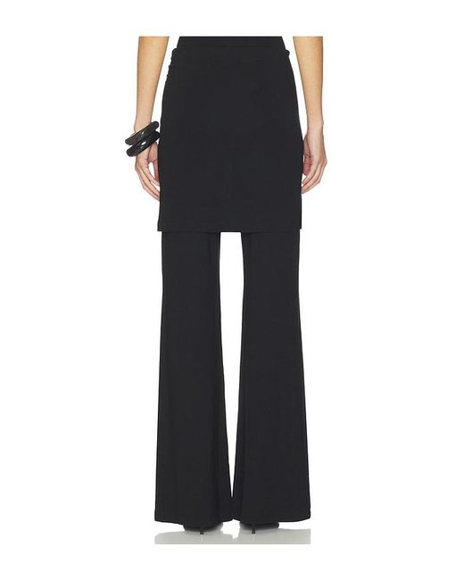 Beaufille Black Waist Tie Pant