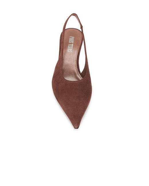 Paris Texas Brown Nina Slingback 50