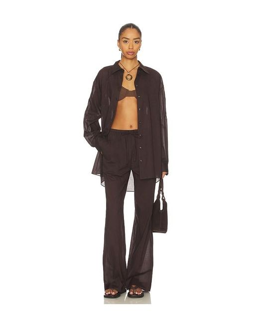 ÉTERNE Brown Brody Pant