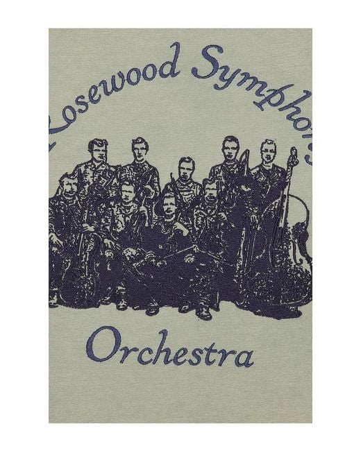 Samuel Zelig Gray Orchestra Tee for men