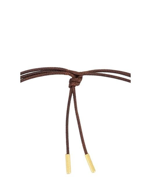 Eliou Metallic Vieira Wrap Necklace