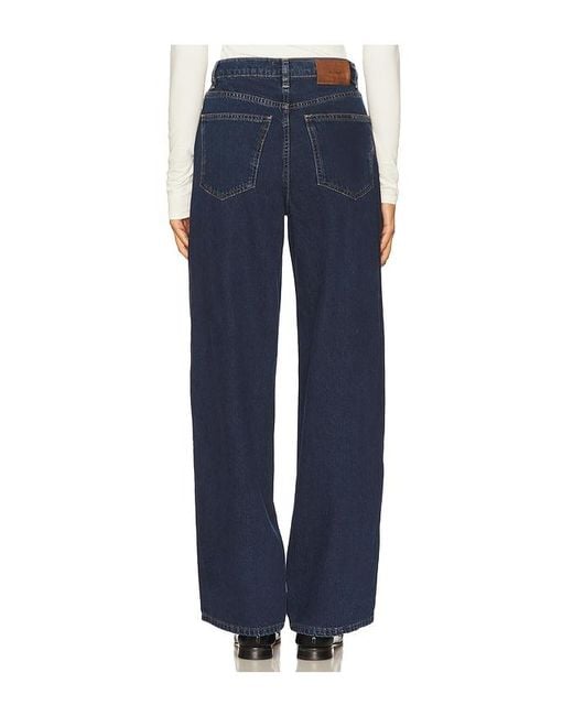DL1961 Blue Kaylen High Rise Soft Curve Straight Jeans