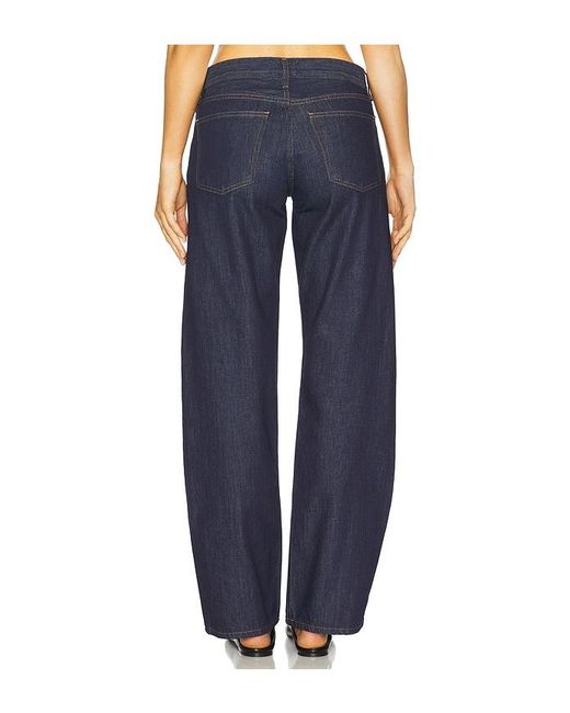 Agolde Blue Gerade Low Rise Loose