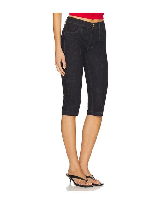 Rag & Bone Black Flexi Kit Mid Rise Capri Jeans