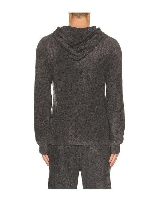 Barefoot Dreams Gray Cozychic Lite Pullover Hoodie for men