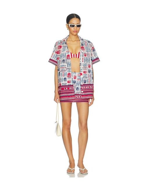 Show Me Your Mumu Red All Night Skort
