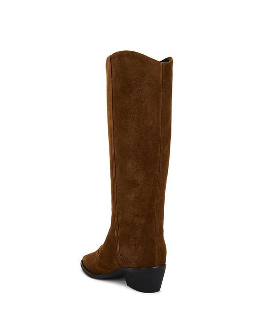 Black Suede Studio Brown Lane Boot