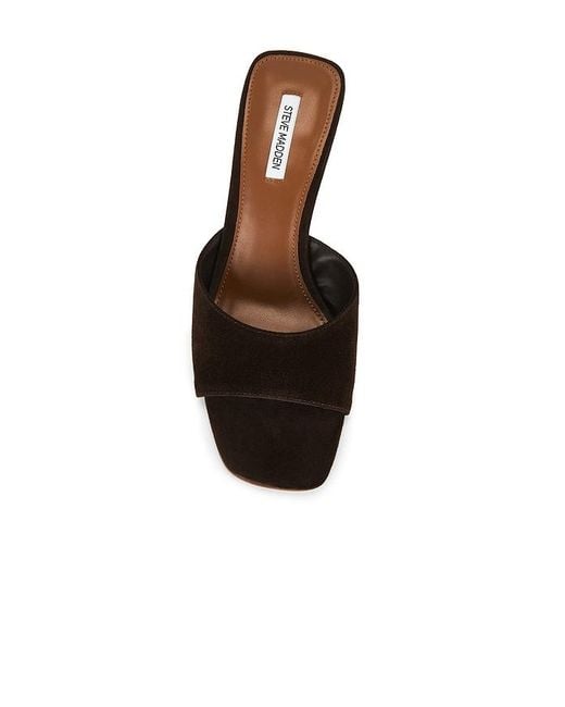 Steve Madden Black Sandale Seleste
