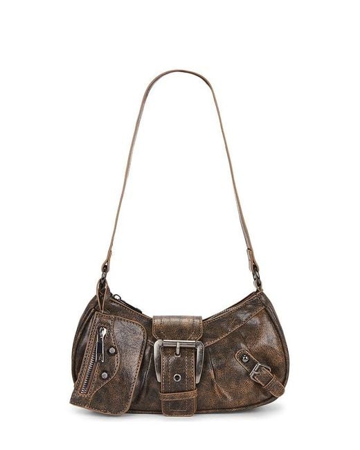 8 Other Reasons Multicolor Vintage Buckle Shoulder Bag