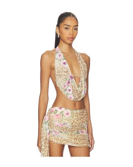 Tiger Mist Multicolor Risa Top