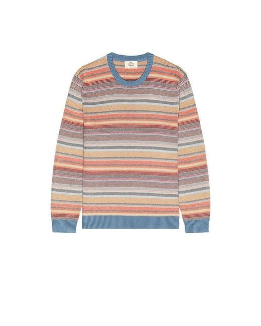 Marine Layer Multicolor Reed Jacquard Sweater for men