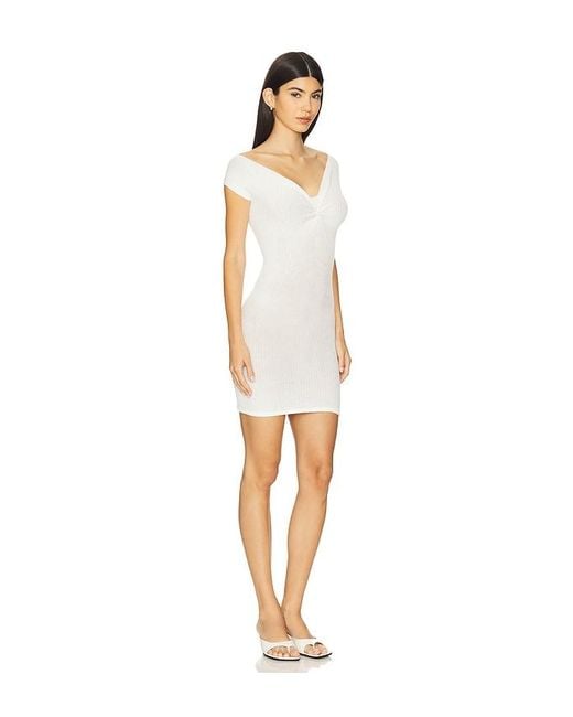 George Trochopoulos White Viscose Dress
