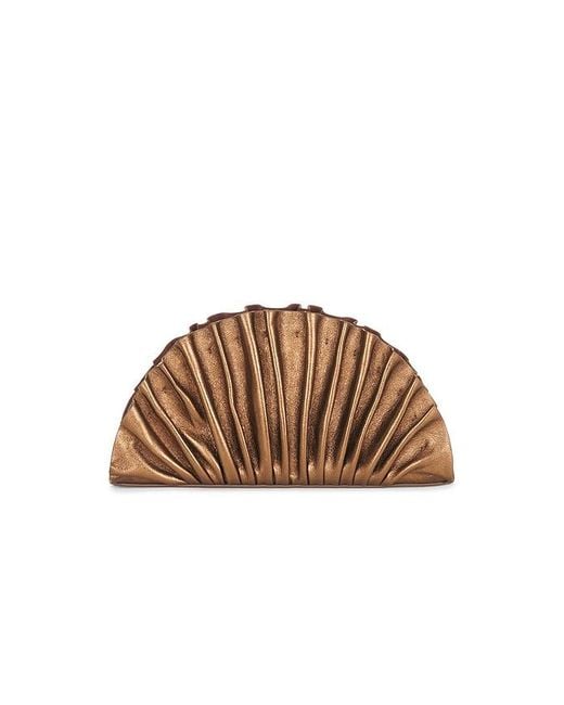 Cult Gaia Brown Nala Clutch