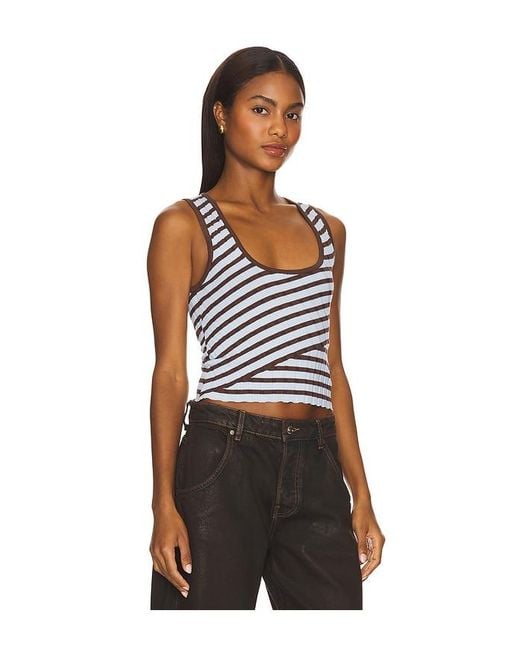 SOVERE Multicolor Solene Stripe Knit Top