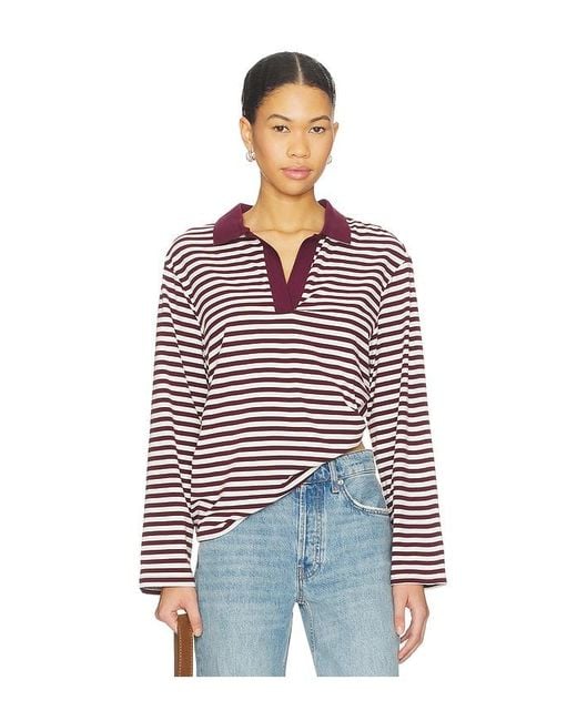 SNDY'S Red Banks Polo Top
