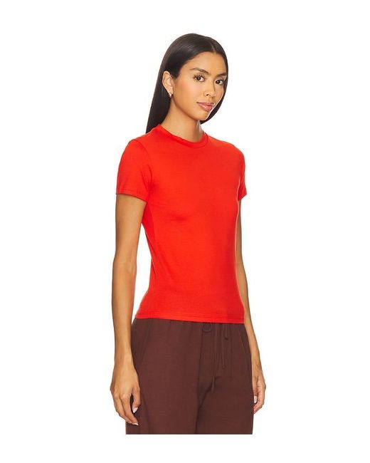 Camiseta En Color Rojo Talla (También En M, S, Xs) Theory de color Red
