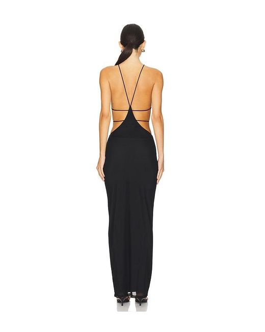 Vestido Rue En Color Negro Talla (También En Xl) superdown de color Black
