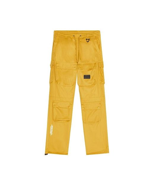 BBCICECREAM Yellow Hemisphere Cargo Pants for men