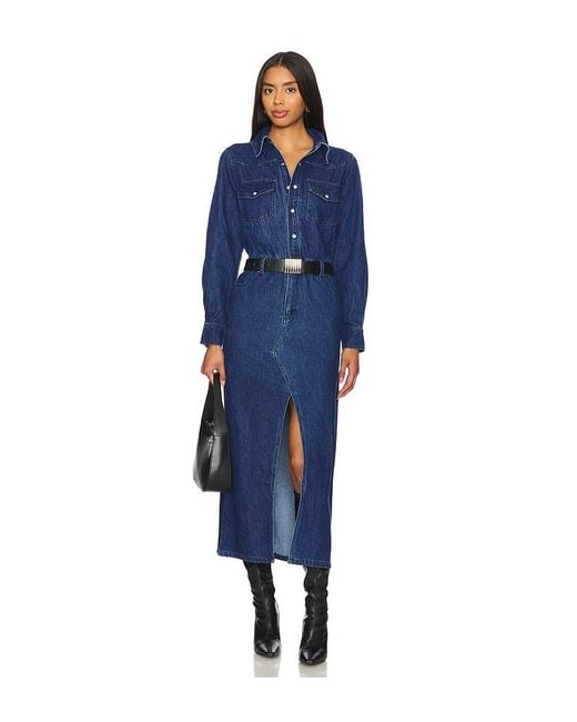 Steve Madden Blue Kleid Dakoda