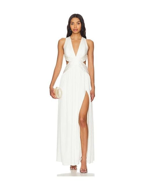 Katie May White Annette Gown