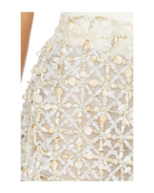 Cult Gaia White Idalia Skirt