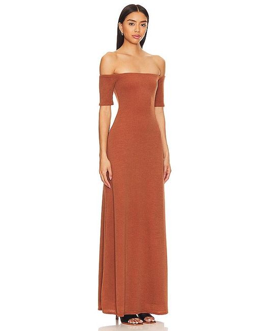 House of Harlow 1960 Orange X Revolve Laur Maxi Dress