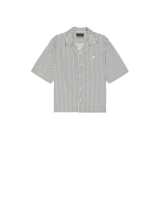 AllSaints Gray Chopin Shirt for men