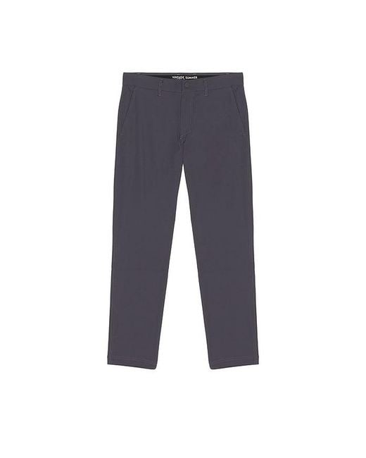 Vintage Summer Blue Performance Flex Pant for men
