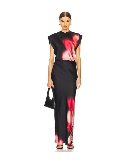 MISA Los Angles Red Sierra Skirt
