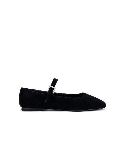 Zapato plano lin Raye de color Black