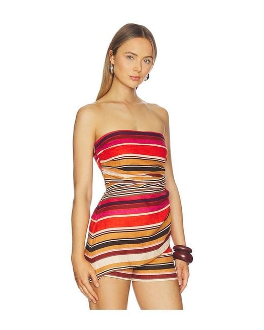 Faithfull The Brand Red Rocco Top