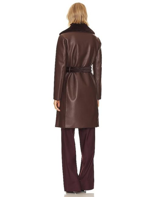 Lamarque Red Abigail Coat