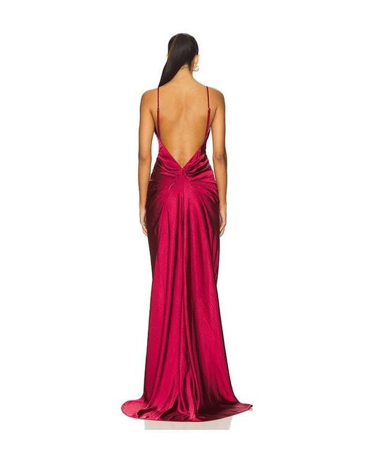 Lovers + Friends Red Sloane Gown